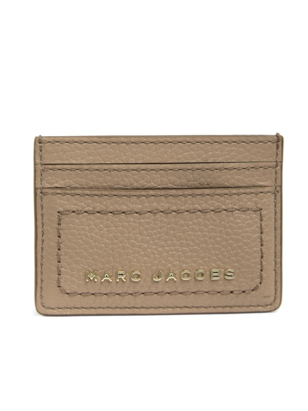 MARC JACOBS Pebbled Leather Card Case